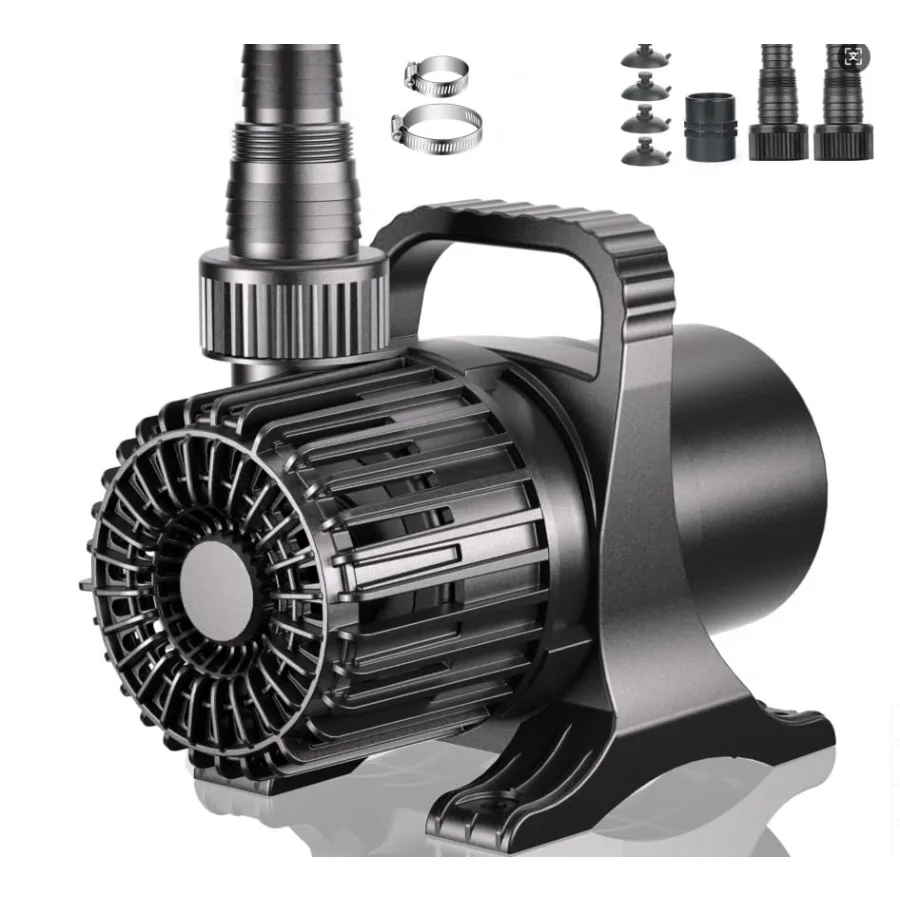 1700GPH-120W, UL listed Large Fountain Submersible Water Pond Sump Pump Aquarium Electric Waterfall Pump Outdoor PS-1700
1700GPH-120W, UL listed Large Fountain Submersible Water Pond Sump Pump Aquarium Electric Waterfall Pump Outdoor PS-1700