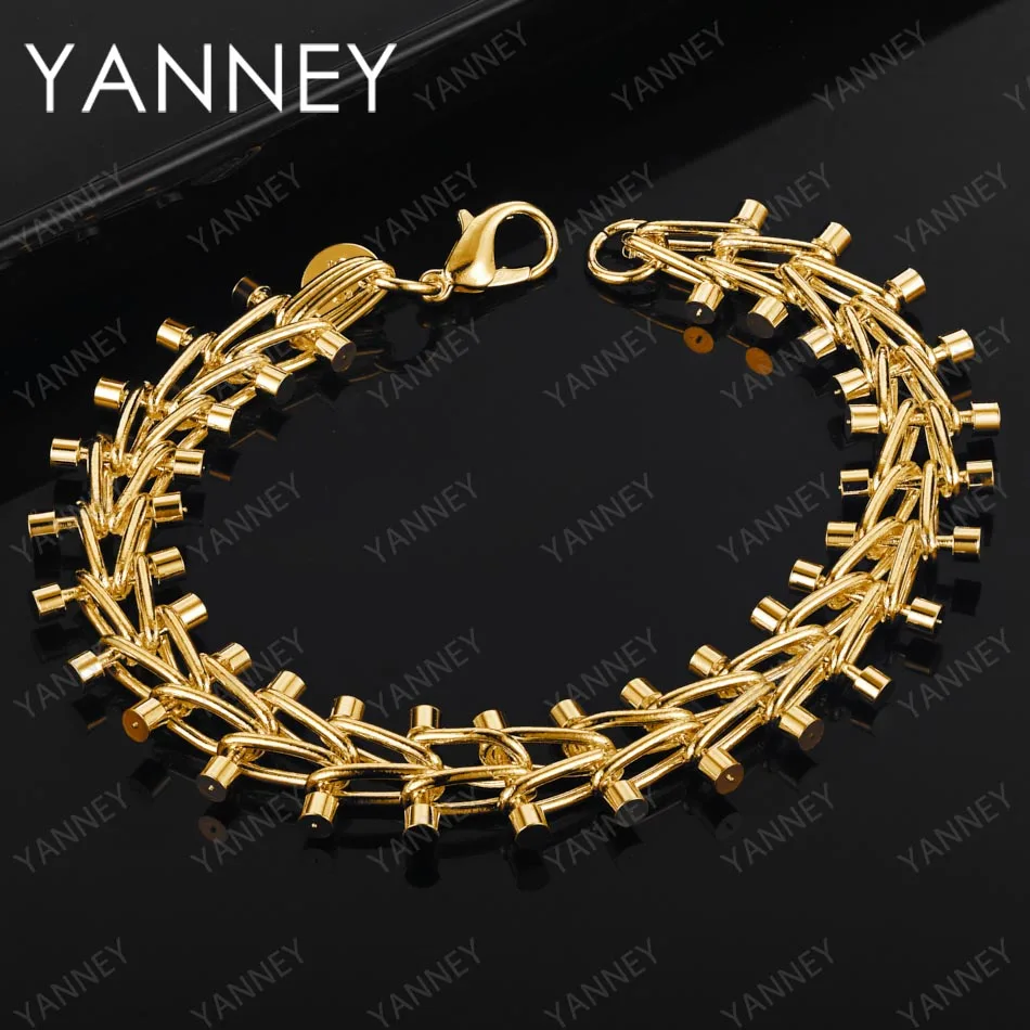 925 Sterling Silver 8 Inches Personality Luxury Bracelet For Women Fashion Charm Jewelry Accessories Wholesale
925 Sterling Silver 8 Inches Personality Luxury Bracelet For Women Fashion Charm Jewelry Accessories Wholesale
