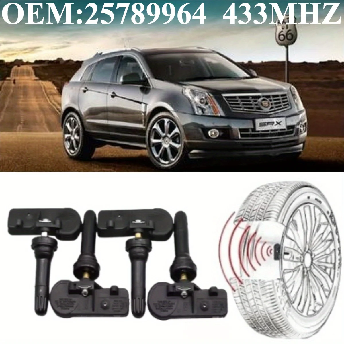 1/4Pcs #25789964 #433MHZ TPMS/Tire Pressure Sensor For#BUICK#CADILLAC(ATS CT6 CTS ESCALADE SRX XT4 XT5 XT6) #CHEVROLET#GMC#OPEL
1/4Pcs #25789964 #433MHZ TPMS/Tire Pressure Sensor For#BUICK#CADILLAC(ATS CT6 CTS ESCALADE SRX XT4 XT5 XT6) #CHEVROLET#GMC#OPEL