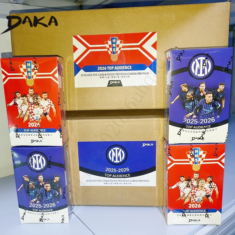 Genuine New Daka 2025-26 Top Audience Series Croatia National Internazionale Milano Football Club Collection Card Modrić Ronaldo
Genuine New Daka 2025-26 Top Audience Series Croatia National Internazionale Milano Football Club Collection Card Modrić Ronaldo