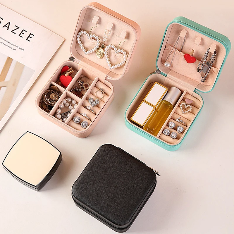 Mini Jewelry Storage Box Portable Home Travel Earrings Necklace Storage Case For Women Ring Organizer PU Leather Display Case
Mini Jewelry Storage Box Portable Home Travel Earrings Necklace Storage Case For Women Ring Organizer PU Leather Display Case
