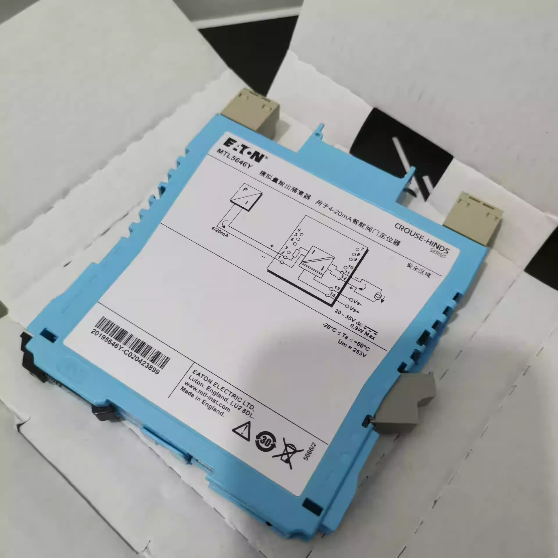 Free Shipping MTL Safety Barrier MTL5646Y MTL5511 MTL5573 MTL4521 MTL5074 Original New
Free Shipping MTL Safety Barrier MTL5646Y MTL5511 MTL5573 MTL4521 MTL5074 Original New