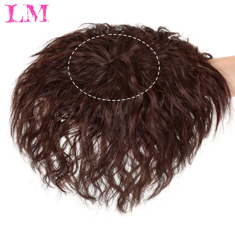 LM Synthetic Clip In Hair Extension Short Curly Toupee Hairpiece for Women With Thinning Hair Increase Hair Volume
LM Synthetic Clip In Hair Extension Short Curly Toupee Hairpiece for Women With Thinning Hair Increase Hair Volume