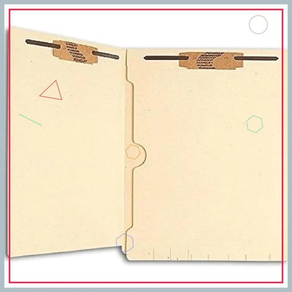 End Tab Manila File Folder, 2 Fastener, 50-Pack, Letter Size, 9.5x12.25 Inch, Full Pocket
End Tab Manila File Folder, 2 Fastener, 50-Pack, Letter Size, 9.5x12.25 Inch, Full Pocket