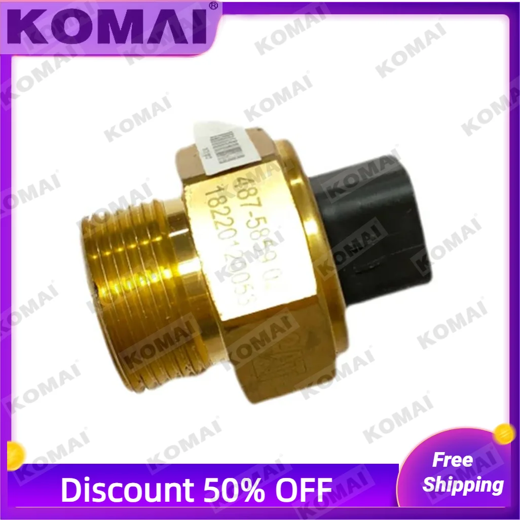 Sensor Excavator Spare Parts Electrical Part Transducer Transmitter 487-5859 4875859 for CAT E320GC E323 MD6250 E336 E374 C4.4
Sensor Excavator Spare Parts Electrical Part Transducer Transmitter 487-5859 4875859 for CAT E320GC E323 MD6250 E336 E374 C4.4