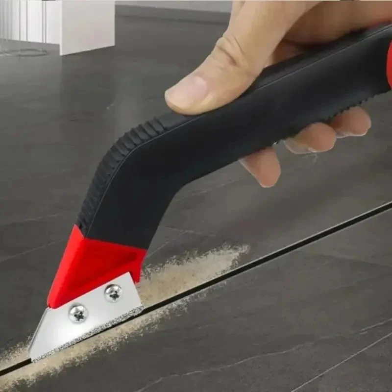 Angled-Design Tile Grout Remover Plastic Handle Broken Particle Chip Grout Removal Tool Dry Cement Ceramic Tile Cleaning Tool
Angled-Design Tile Grout Remover Plastic Handle Broken Particle Chip Grout Removal Tool Dry Cement Ceramic Tile Cleaning Tool