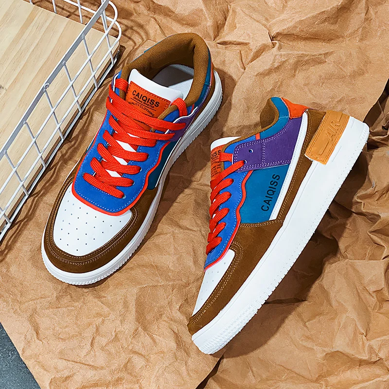2025 New Color Blocked Men's Sports Shoes, Trendy, Versatile, Comfortable, and Popular Men's Lace Up Board Shoes Size 39-44
2025 New Color Blocked Men's Sports Shoes, Trendy, Versatile, Comfortable, and Popular Men's Lace Up Board Shoes Size 39-44