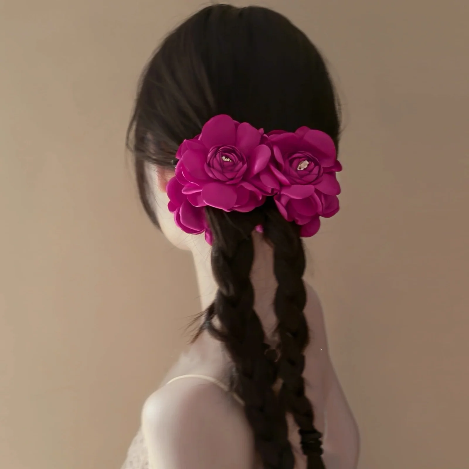 11pcs "Rose Mist" French Peony Flower Banana Clips - Lazy Hair Accessories, Holiday Ponytail Claws for Womeng
11pcs "Rose Mist" French Peony Flower Banana Clips - Lazy Hair Accessories, Holiday Ponytail Claws for Womeng