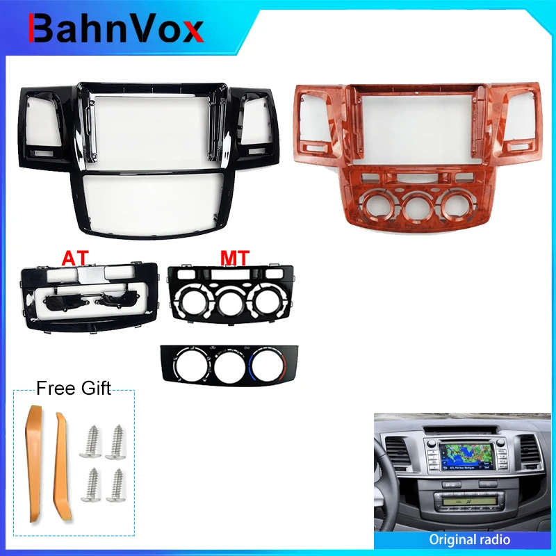 9 Inch Car Stereo Frame Fascia wire Adapter For Toyota Fortuner Hilux Vigo 2005-2015 Android Radio Dash Fitting Panel Kit
9 Inch Car Stereo Frame Fascia wire Adapter For Toyota Fortuner Hilux Vigo 2005-2015 Android Radio Dash Fitting Panel Kit