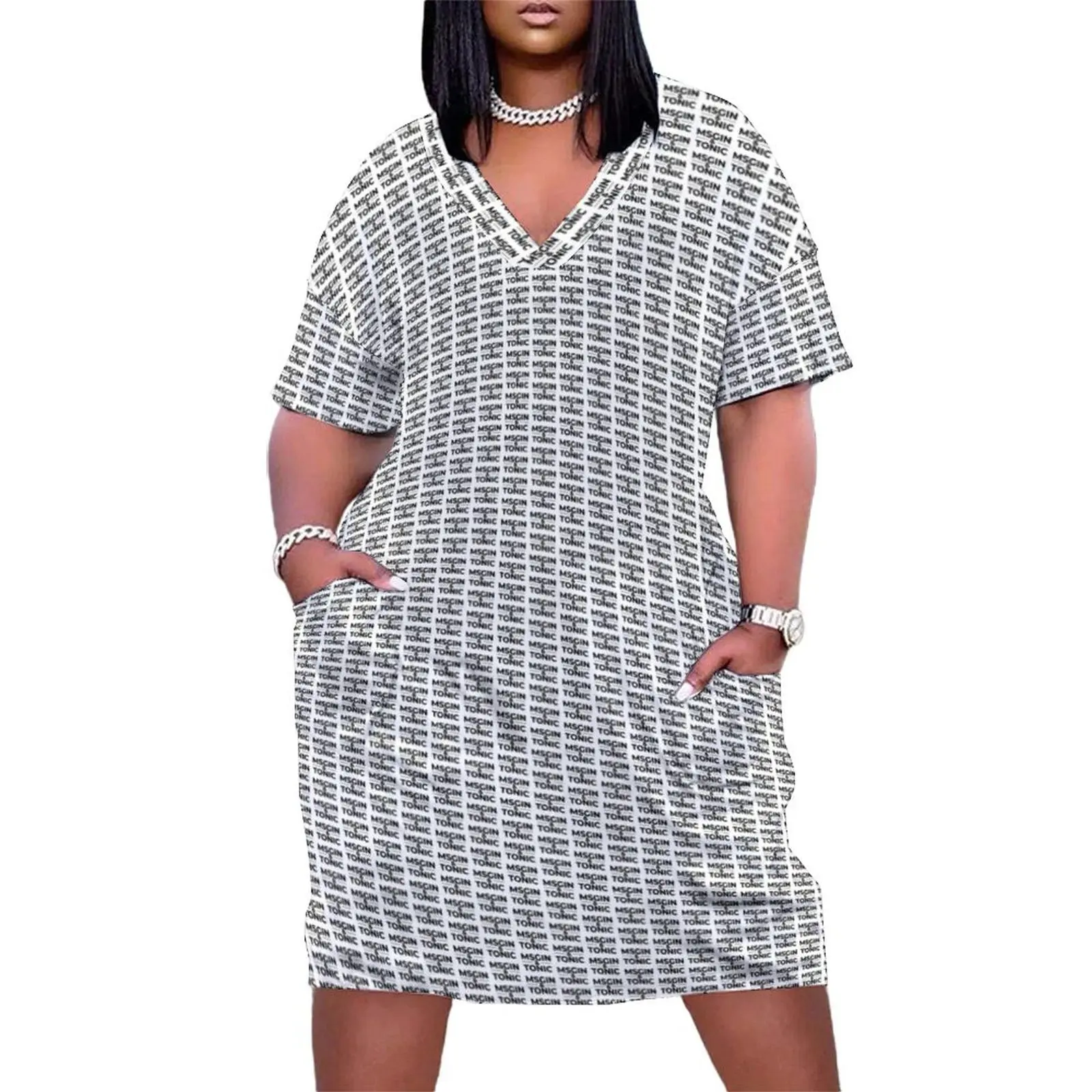 MSGin & Tonic (Black) Funny Loose Pocket Dress prom clothes women's elegant loose dresses
MSGin & Tonic (Black) Funny Loose Pocket Dress prom clothes women's elegant loose dresses