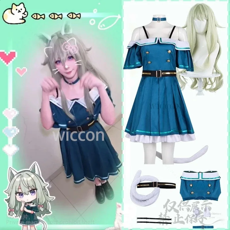 XT8Anime Game Project Sekai Jirai Kei Cosplay Kusanagi Nene Costume Furry Neko Earring Tail Uniform Kawaii Lolita Girls CusXT6@! 
XT8Anime Game Project Sekai Jirai Kei Cosplay Kusanagi Nene Costume Furry Neko Earring Tail Uniform Kawaii Lolita Girls CusXT6@!