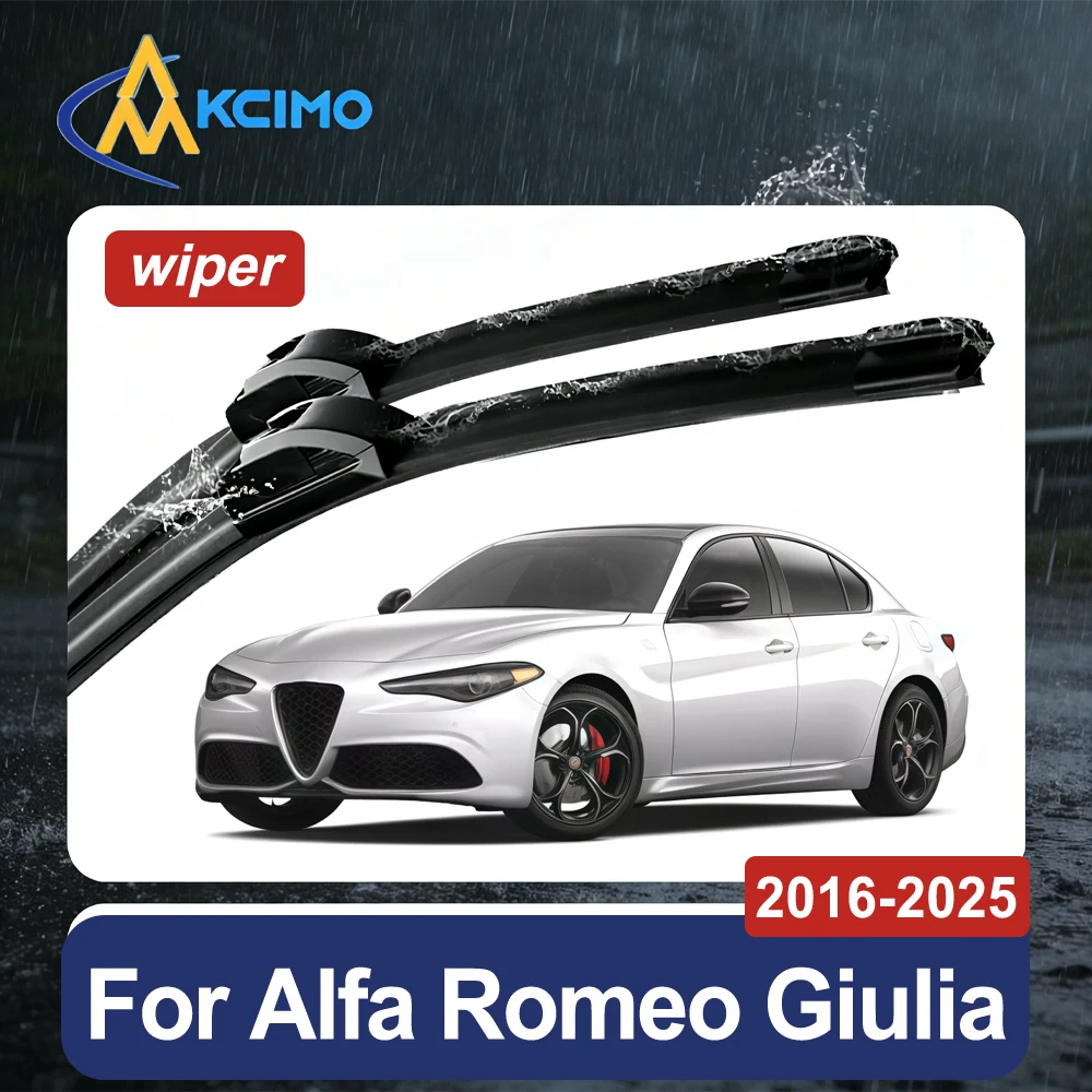 Easy Install Front Wiper Blades (Pair) For Alfa Romeo Giulia 952 2016-2025 Rubber Durable Windshield Wiping Wiper Set
Easy Install Front Wiper Blades (Pair) For Alfa Romeo Giulia 952 2016-2025 Rubber Durable Windshield Wiping Wiper Set