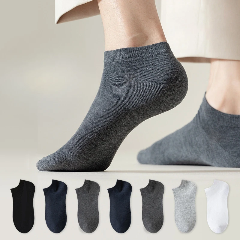 Brand 100% Cotton Men Socks Summer Thin Breathable Socks High Quality No Show Boat Socks Black Short For Students Size 39-44
Brand 100% Cotton Men Socks Summer Thin Breathable Socks High Quality No Show Boat Socks Black Short For Students Size 39-44