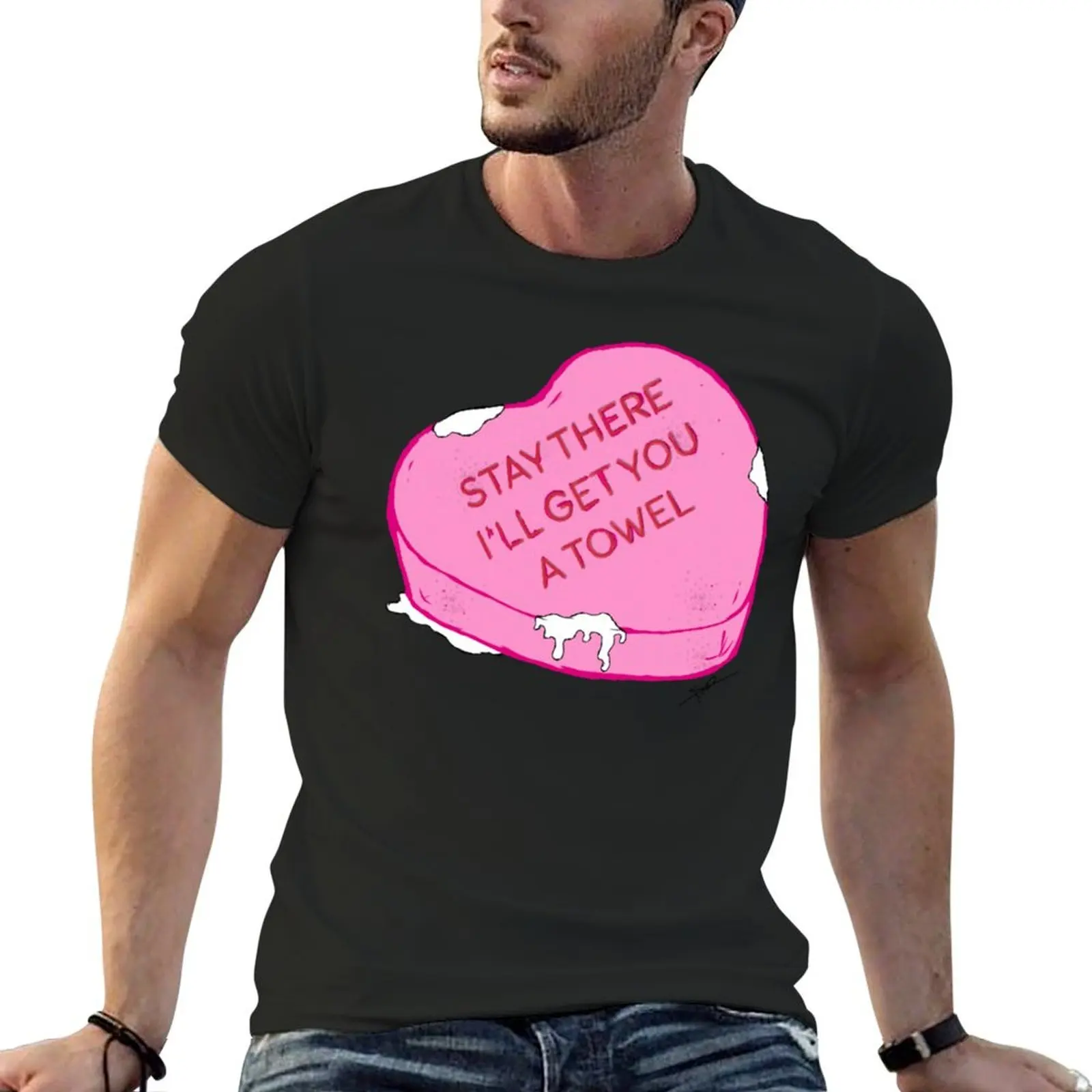 Stay There I'll Get You A Towel T-Shirt summer tops custom t shirt slim fit t shirts for men
Stay There I'll Get You A Towel T-Shirt summer tops custom t shirt slim fit t shirts for men