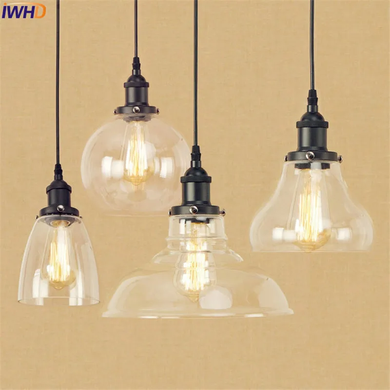 Glass Blass LED Pendant Light Fixtures Metal American Style Loft Industrial Pendant Lighting Fixtutes Hanglamp Vintage Light
Glass Blass LED Pendant Light Fixtures Metal American Style Loft Industrial Pendant Lighting Fixtutes Hanglamp Vintage Light