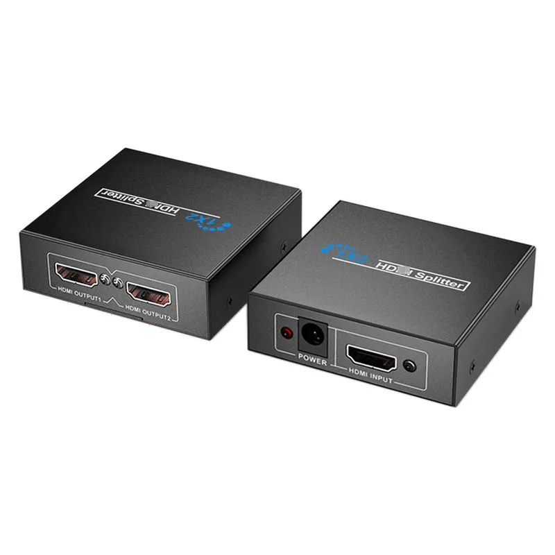 1x2 Video Distributor 1080P for HDMI-compatible Splitter 1 in 2 out y Duplicate Amplifier for PC Laptop to Projector Monitor
1x2 Video Distributor 1080P for HDMI-compatible Splitter 1 in 2 out y Duplicate Amplifier for PC Laptop to Projector Monitor