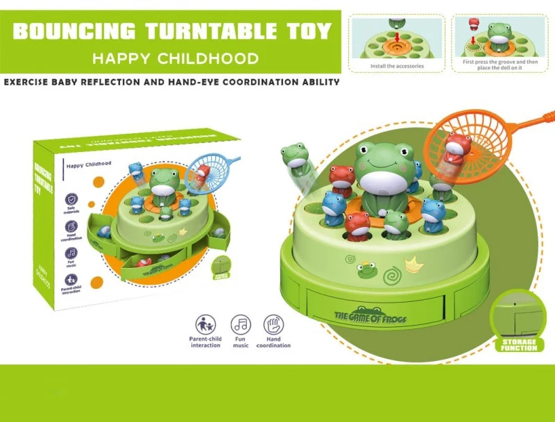 Education Toy Board Game Launch Catching Flying Frog Duck Kids Training Hand Eye Coordination Interaction Puzzle Party Music Toy
Education Toy Board Game Launch Catching Flying Frog Duck Kids Training Hand Eye Coordination Interaction Puzzle Party Music Toy