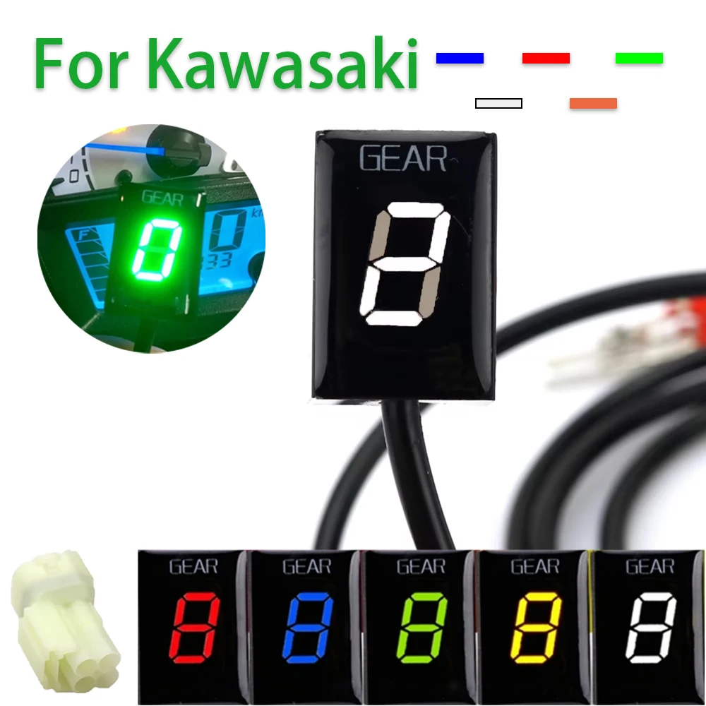 Gear Indicator For Kawasaki ER6N Ninja 650 Ninja 300 Z750 Z900 Z800 Zx6R Vulcan S Motorcycle Accessories 1-6 Speed Gear Display
Gear Indicator For Kawasaki ER6N Ninja 650 Ninja 300 Z750 Z900 Z800 Zx6R Vulcan S Motorcycle Accessories 1-6 Speed Gear Display