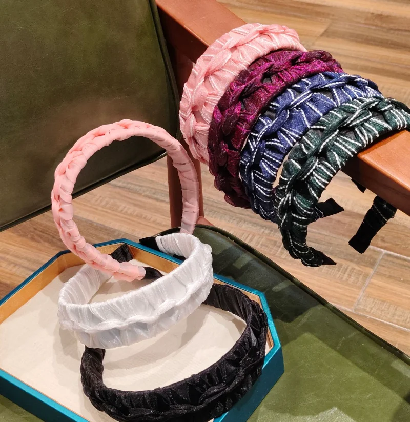 7 Colors Mesh Fabric Woven Hair Hoop Headband Daily Face Wash Hair Bands Hairbands Fashion Pressed Hair Clip Hairpin
7 Colors Mesh Fabric Woven Hair Hoop Headband Daily Face Wash Hair Bands Hairbands Fashion Pressed Hair Clip Hairpin