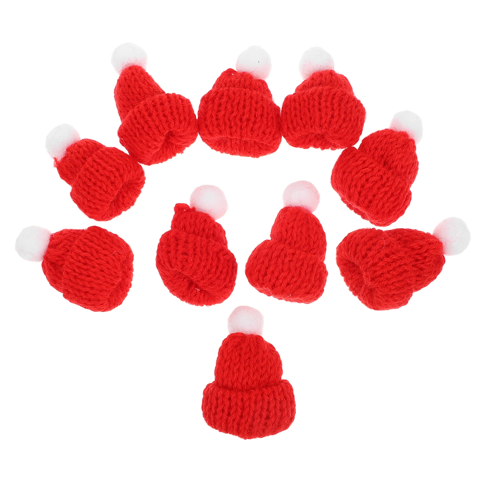 10 Pcs Christmas Hat Accessories Santa Claus Hats Cap Soft Comfortable Festive Design Party Favors Christmas Gifts DIY
10 Pcs Christmas Hat Accessories Santa Claus Hats Cap Soft Comfortable Festive Design Party Favors Christmas Gifts DIY