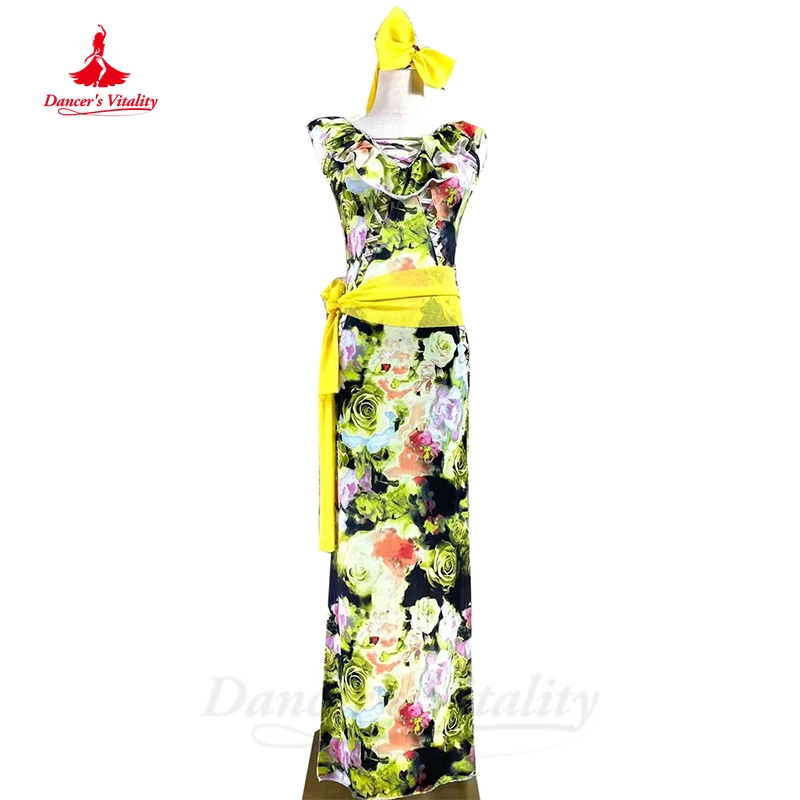 Belly Dance Professional Costume Dress Customsized Sleeveless Printing Shaabi Baladi Saidi Robe for Women Child Oriental Robes
Belly Dance Professional Costume Dress Customsized Sleeveless Printing Shaabi Baladi Saidi Robe for Women Child Oriental Robes