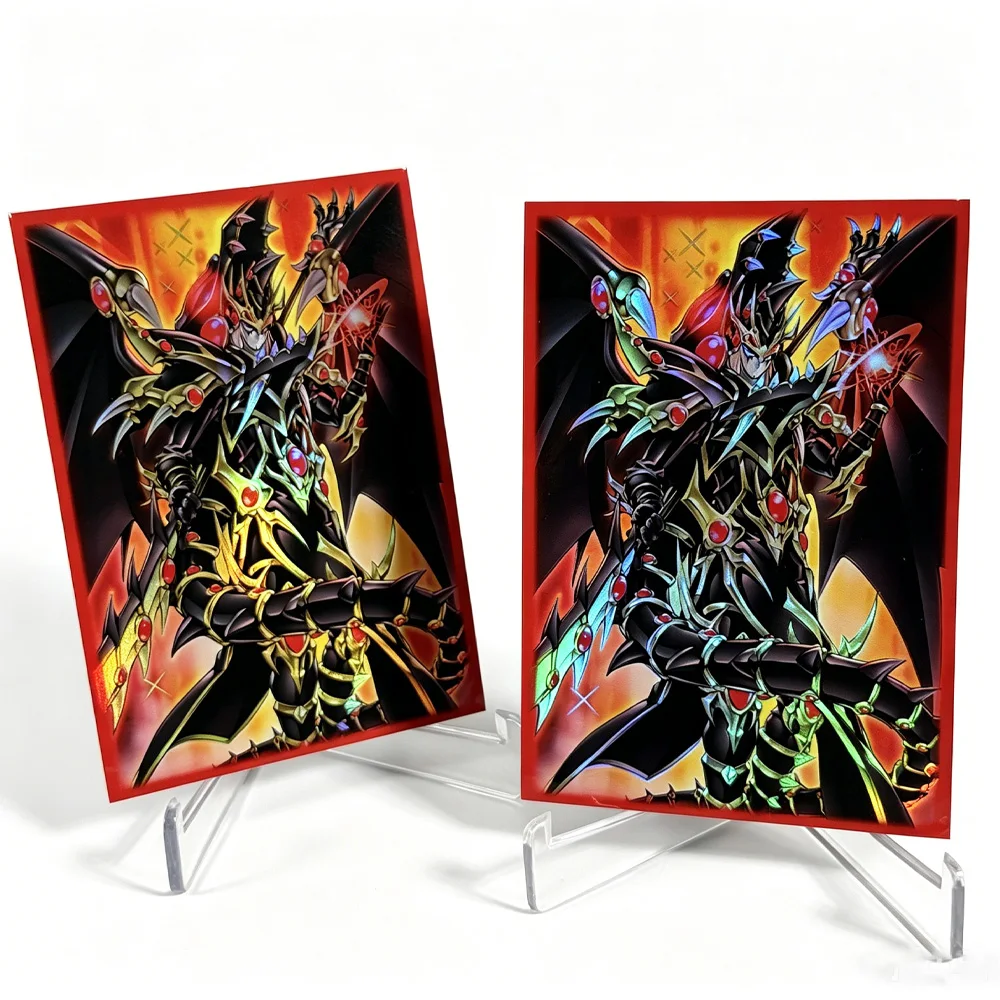 50PCS 63x90mm Holographic Front Black Back Card Sleeves Japanese Size TCG Card Protector for YGO Trading Cards
50PCS 63x90mm Holographic Front Black Back Card Sleeves Japanese Size TCG Card Protector for YGO Trading Cards