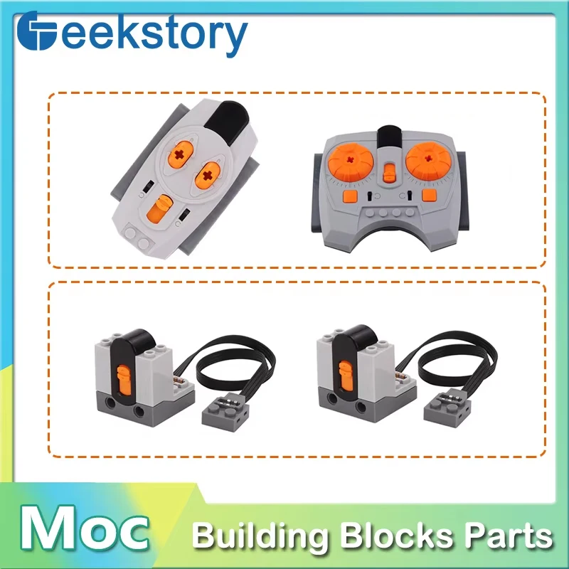Infrared Receiver PF High-tech Building Blocks Parts Infrared Speed Remote Control Set Modified DIY Bricks Toys Accessories
Infrared Receiver PF High-tech Building Blocks Parts Infrared Speed Remote Control Set Modified DIY Bricks Toys Accessories
