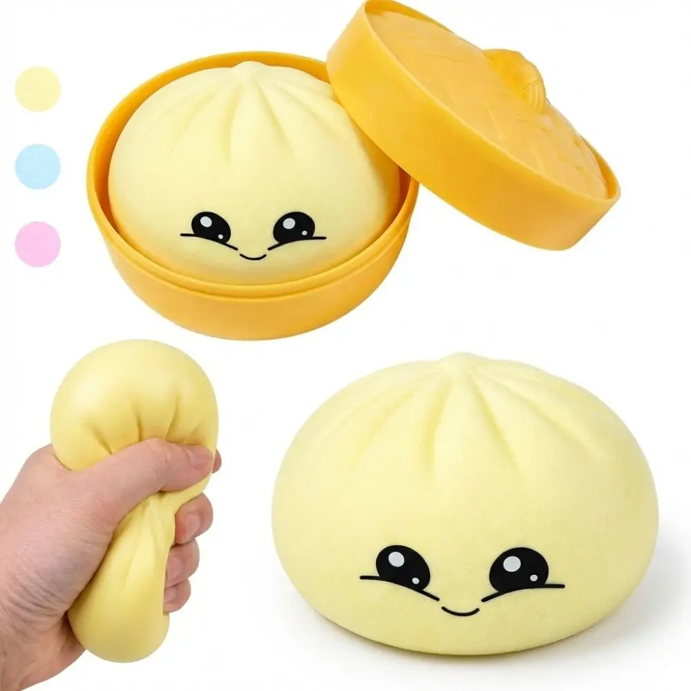 with Steamer Steamed Bun Squishy Soft Fidget Steamed Bun Squishy Pinch Le Slow Resilience Squeeze Decompression Dough
with Steamer Steamed Bun Squishy Soft Fidget Steamed Bun Squishy Pinch Le Slow Resilience Squeeze Decompression Dough