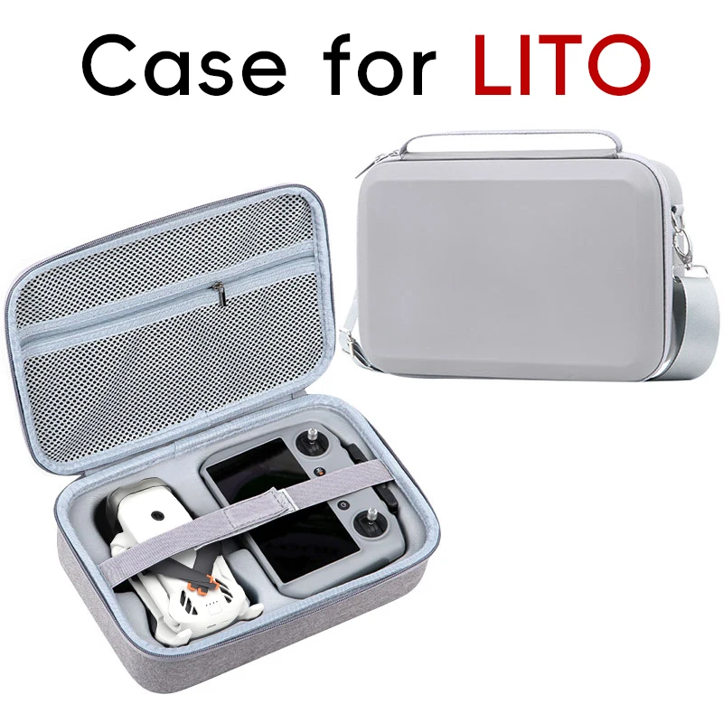 Small Carrying Case for DJI Lito,Portable Compact PU Storage Bag, Travel Hard Shell Organizer Protective Cover Drone Accessories
Small Carrying Case for DJI Lito,Portable Compact PU Storage Bag, Travel Hard Shell Organizer Protective Cover Drone Accessories