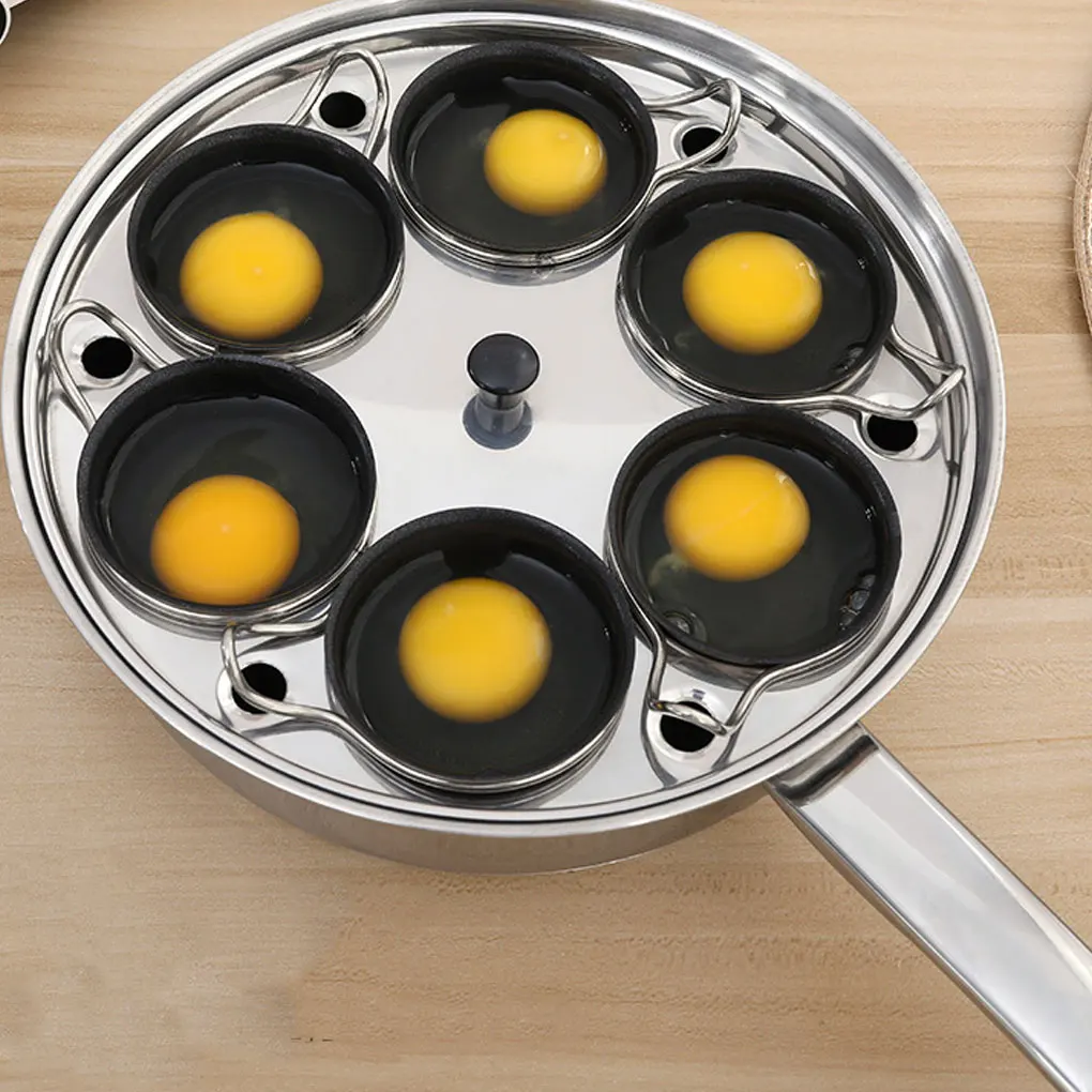 Egg Poacher Pan Stainless Steel Egg Steamer universal Induction Cooktop Egg Steamer Frying Pan for Breakfast Steamed JJ0227
Egg Poacher Pan Stainless Steel Egg Steamer universal Induction Cooktop Egg Steamer Frying Pan for Breakfast Steamed JJ0227