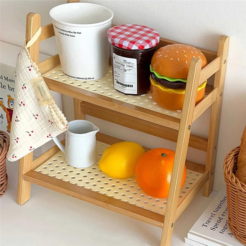 A20F-Wooden Storage Shelf,2-Tier Desktop Organizer - Multi-Use Display Rack For Office Supplies, Makeup, Stationery
A20F-Wooden Storage Shelf,2-Tier Desktop Organizer - Multi-Use Display Rack For Office Supplies, Makeup, Stationery