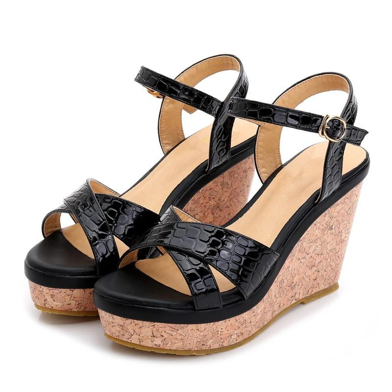 Size 30-44 High Heels Sandals Women Shoes Wedge Platform Sandals Summer Open Toe Footwear
Size 30-44 High Heels Sandals Women Shoes Wedge Platform Sandals Summer Open Toe Footwear