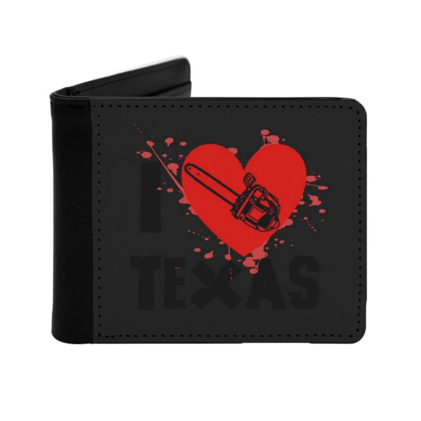 I Love Texas Chainsaw Новый мужской кошелек Короткий модный кошелек из искусственной кожи Мультикарточный кошелек Horror Texas Chainsaw Leatherface
I Love Texas Chainsaw Новый мужской кошелек Короткий модный кошелек из искусственной кожи Мультикарточный кошелек Horror Texas Chainsaw Leatherface