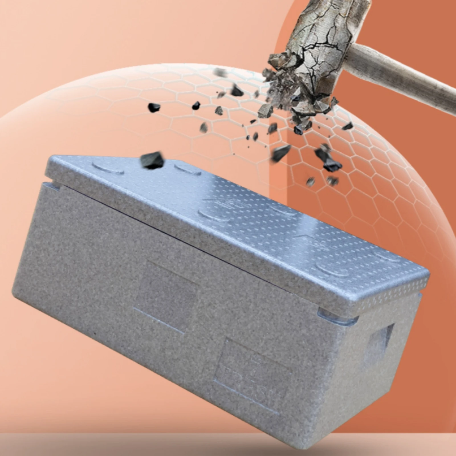 Expanded Polypropylene Foam Insulated Box Textured Food-Grade Thermal Box Cold Holding Foam-Like Sturdy
Expanded Polypropylene Foam Insulated Box Textured Food-Grade Thermal Box Cold Holding Foam-Like Sturdy