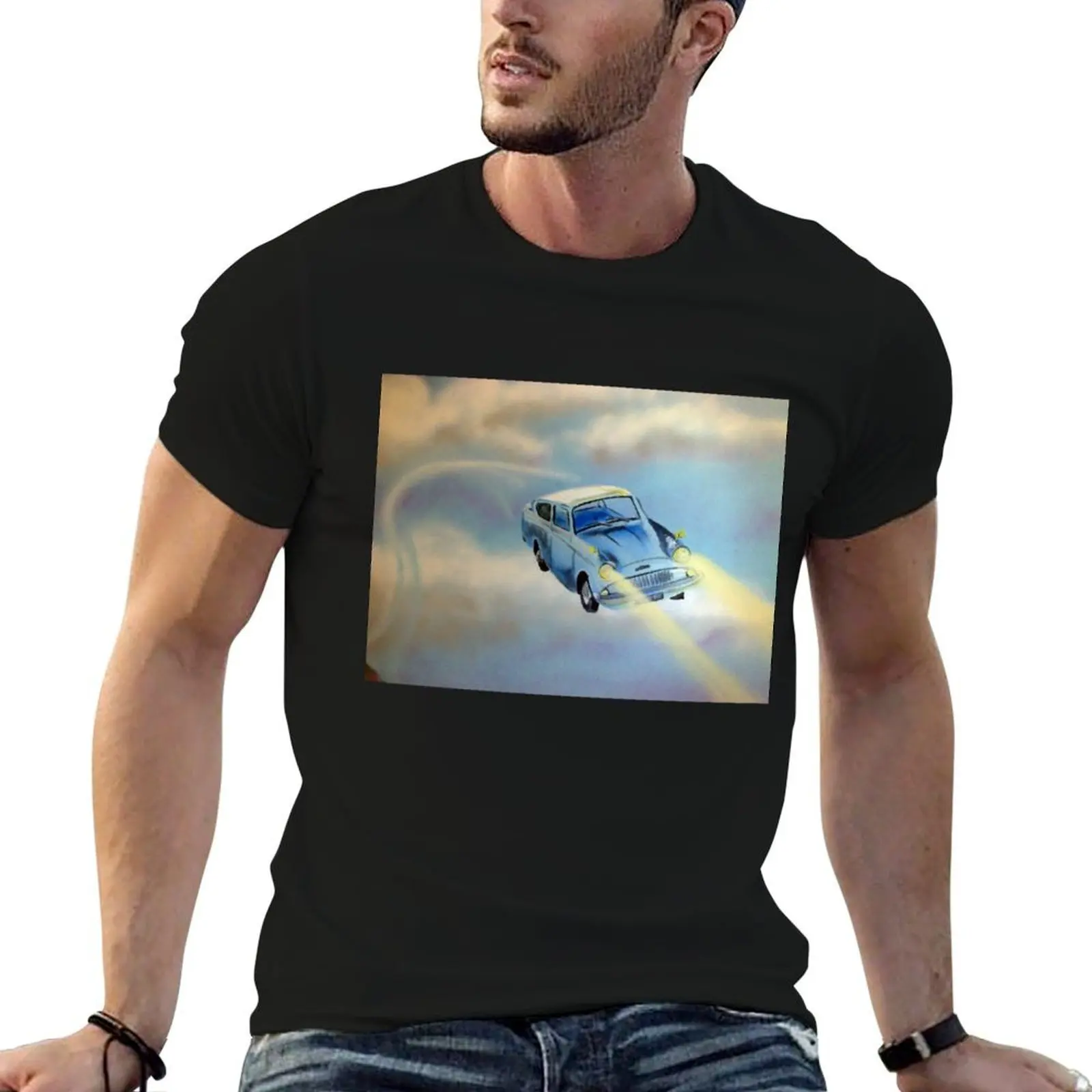 Flying Blue Car T-Shirt cotton t shirt pack t shirts for man graphic vintage mens graphic t shirts T-shirt
Flying Blue Car T-Shirt cotton t shirt pack t shirts for man graphic vintage mens graphic t shirts T-shirt