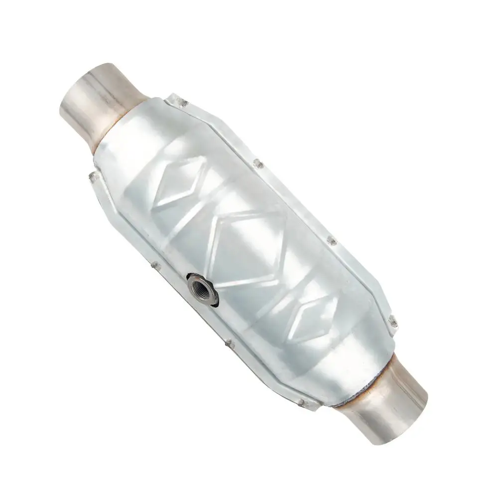 2.5" Universal Catalytic Converter W/O2 Port High Flow Performance Converter 99306HM
2.5" Universal Catalytic Converter W/O2 Port High Flow Performance Converter 99306HM