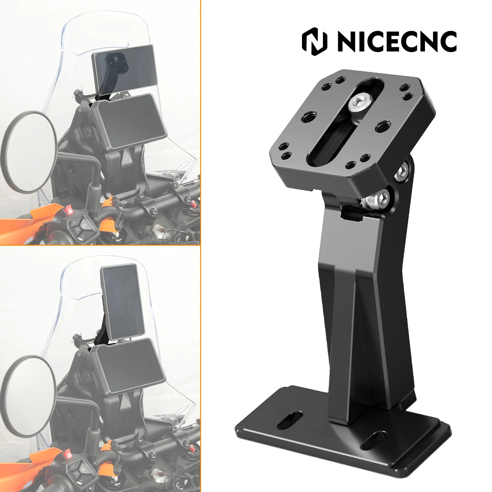 For 2025-2026 KTM 390 Adventure R GPS Navigator AMPS Mount Motorcycle Phone Holder Bracket for KTM 390 Adventure X
For 2025-2026 KTM 390 Adventure R GPS Navigator AMPS Mount Motorcycle Phone Holder Bracket for KTM 390 Adventure X