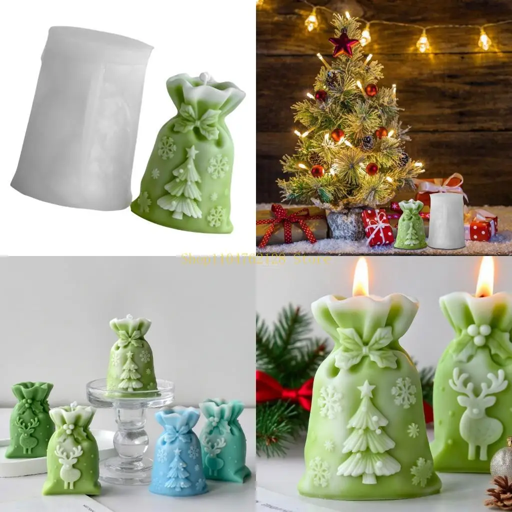 Christmas Gift Bag Silicone Mold For Epoxy Resin Making Soap Chocolate Christmas Home Decoration best sale
Christmas Gift Bag Silicone Mold For Epoxy Resin Making Soap Chocolate Christmas Home Decoration best sale