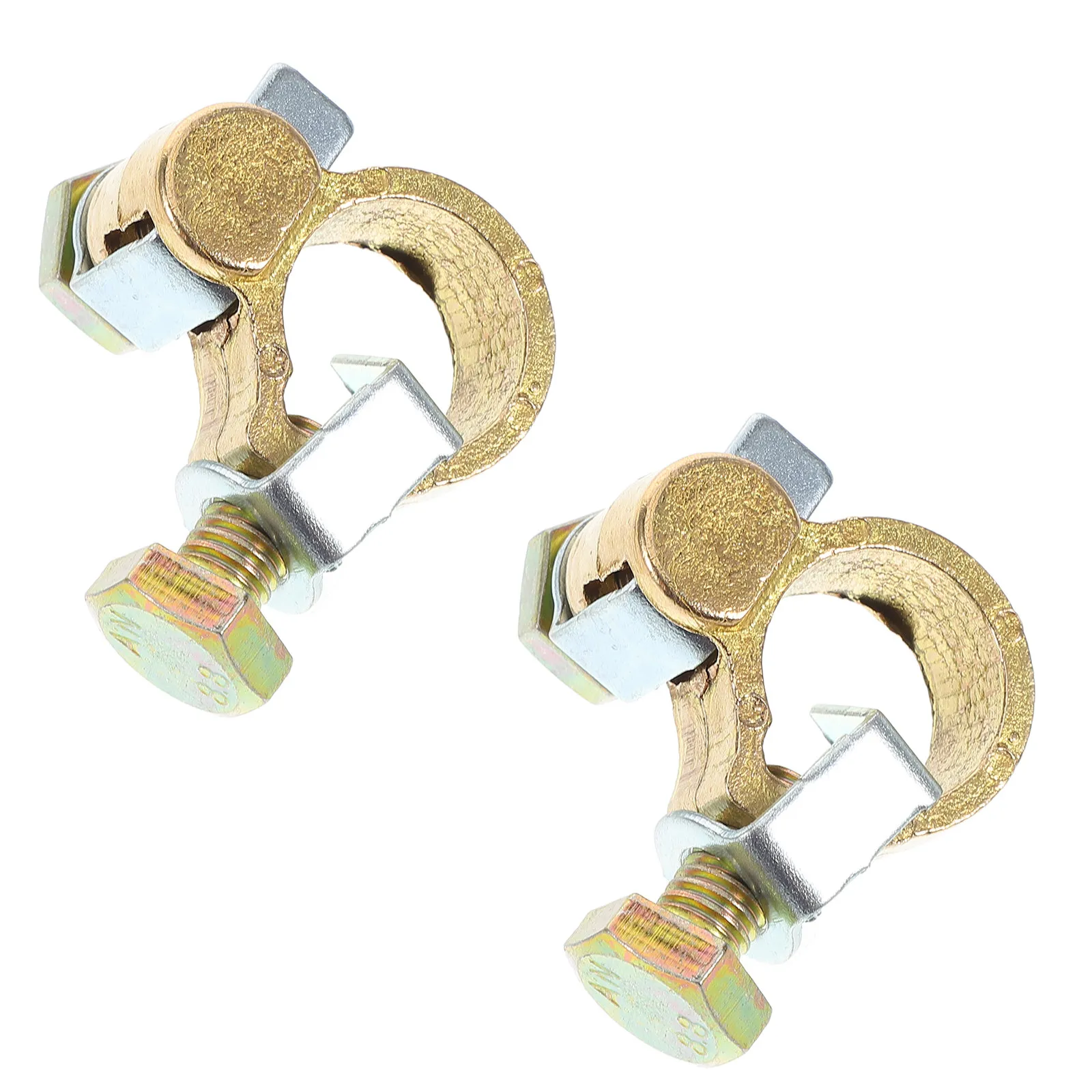 Universal Heavy Duty Battery Terminal Clamps Copper Cable End Connector Top Post Battery Terminals End Clamp Set for Truck Rv
Universal Heavy Duty Battery Terminal Clamps Copper Cable End Connector Top Post Battery Terminals End Clamp Set for Truck Rv