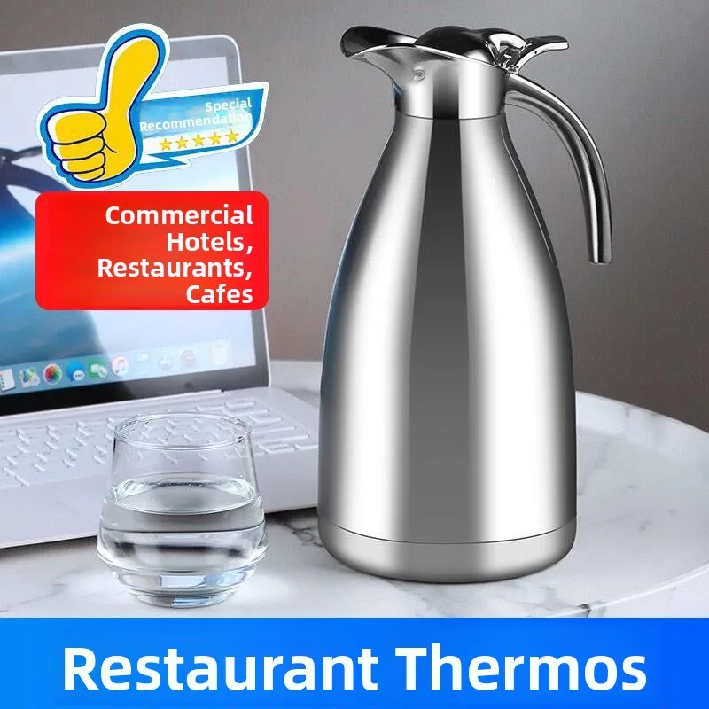 Large Capacity Stainless Steel 304 Insulated Water Pot Restaurant Cafe Tea House Home Commercial Use Warm Water Pot
Large Capacity Stainless Steel 304 Insulated Water Pot Restaurant Cafe Tea House Home Commercial Use Warm Water Pot