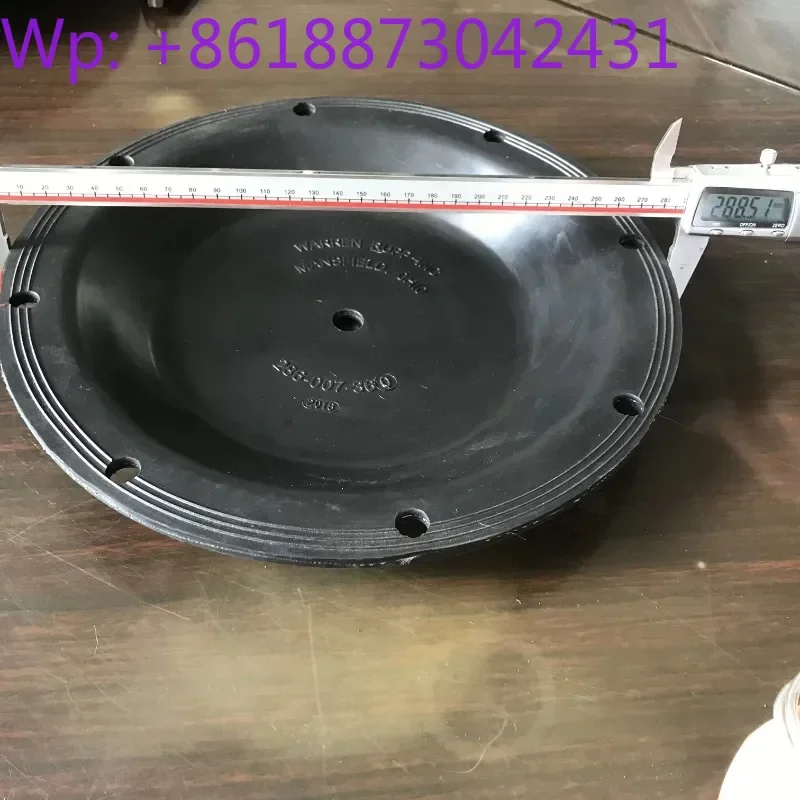 Black rubber diaphragm 286-007-360 is used for pneumatic diaphragm pumps
Black rubber diaphragm 286-007-360 is used for pneumatic diaphragm pumps