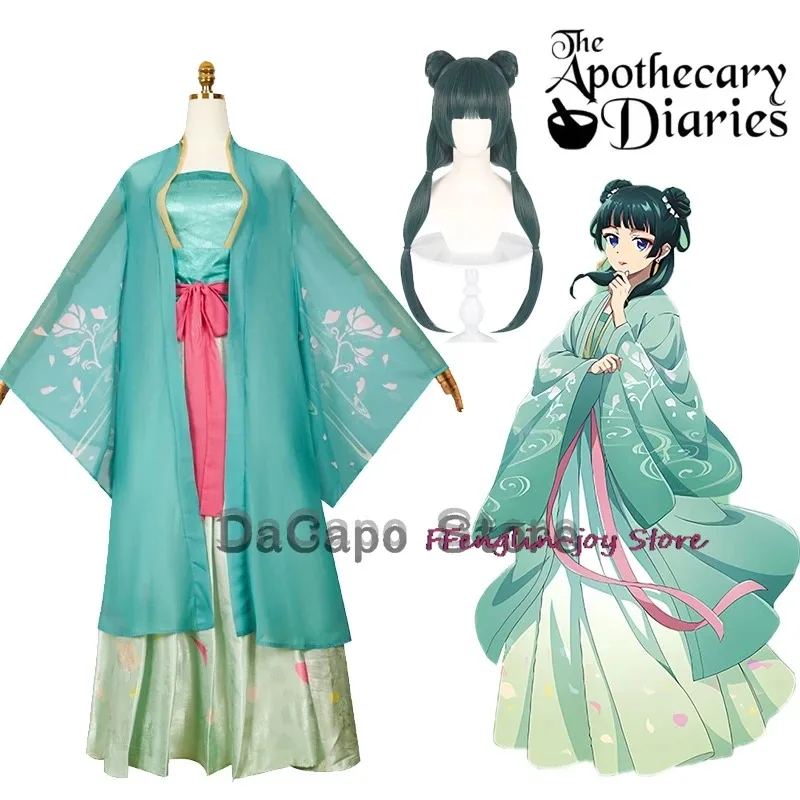 Mao Mao Maomao Cosplay Costume Wig The Apothecary Diaries S2 Anime Cosplay Hanfu Ancient Traditional Dress Fancy Women Suit 2025
Mao Mao Maomao Cosplay Costume Wig The Apothecary Diaries S2 Anime Cosplay Hanfu Ancient Traditional Dress Fancy Women Suit 2025