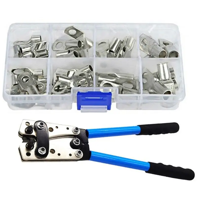 ABMH-1Set HX-50B Wire Clamp Includes 1 Wire Clamp And Complete Accessories Blue&Silver
ABMH-1Set HX-50B Wire Clamp Includes 1 Wire Clamp And Complete Accessories Blue&Silver