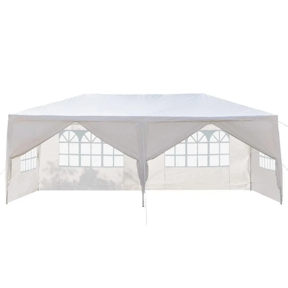 Outdoor Gazebo Party Tent 10 x 20' with 6 Side Walls Wedding Canopy Cater Events
Outdoor Gazebo Party Tent 10 x 20' with 6 Side Walls Wedding Canopy Cater Events