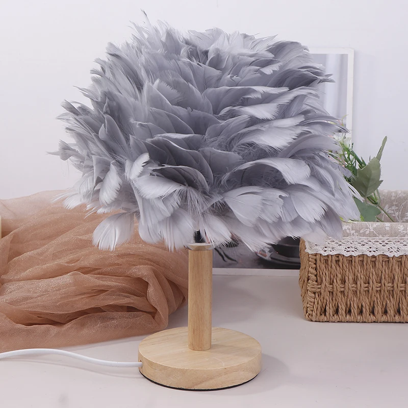 Grey/White/Pink Modern Feather Lampshade Perfect For Bedroom & Study Reading Lights Table Lamps&Chandeliers Feather Lampshade
Grey/White/Pink Modern Feather Lampshade Perfect For Bedroom & Study Reading Lights Table Lamps&Chandeliers Feather Lampshade