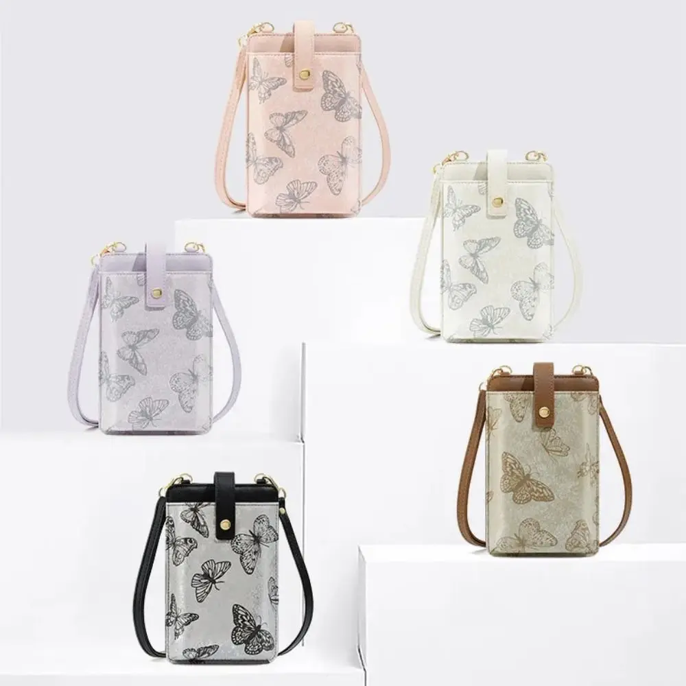 Butterfly Mobile Phone Bag Multifunctional Hanging Wallet Phone Crossbody Bag PU Leather Fashion Women's Messenger Bag Lady
Butterfly Mobile Phone Bag Multifunctional Hanging Wallet Phone Crossbody Bag PU Leather Fashion Women's Messenger Bag Lady