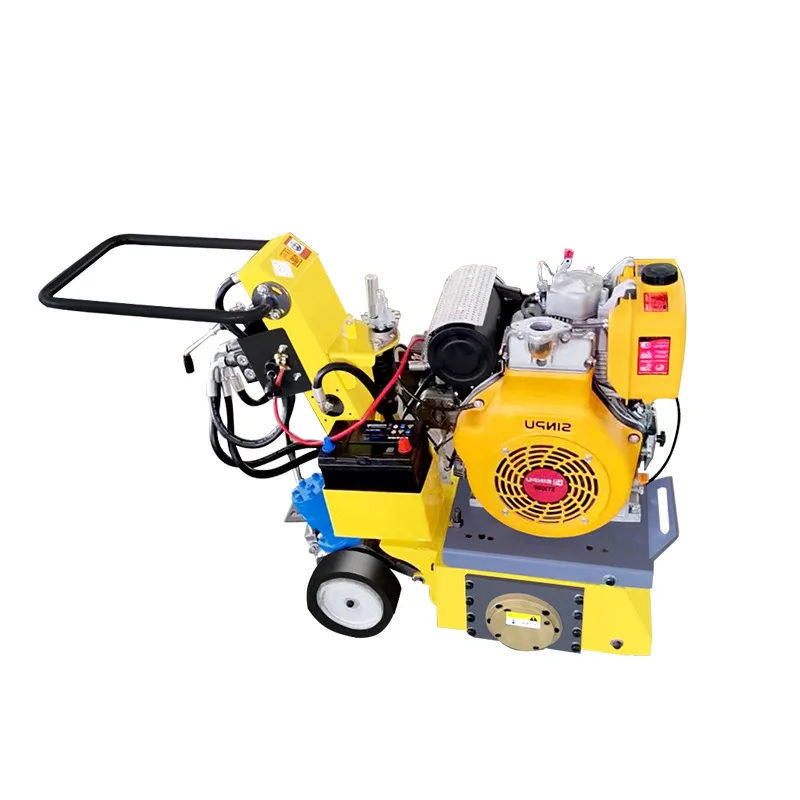 Hand push electric milling machine concrete cement pavement chiseling machine
Hand push electric milling machine concrete cement pavement chiseling machine