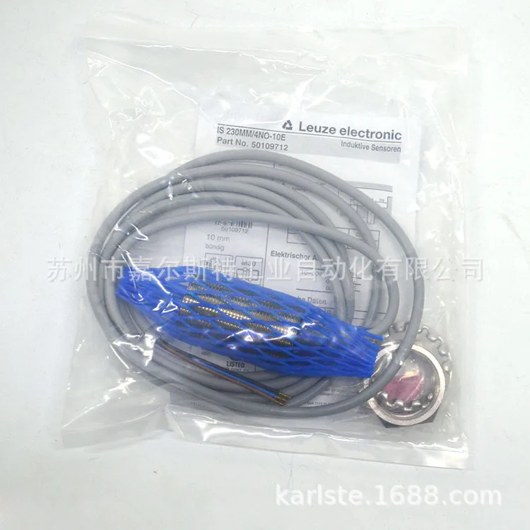 2025 Original IS 230MM/4NO-10E 50109712 Germany LEUZE Lloyce Inductive Proximity Switch
2025 Original IS 230MM/4NO-10E 50109712 Germany LEUZE Lloyce Inductive Proximity Switch
