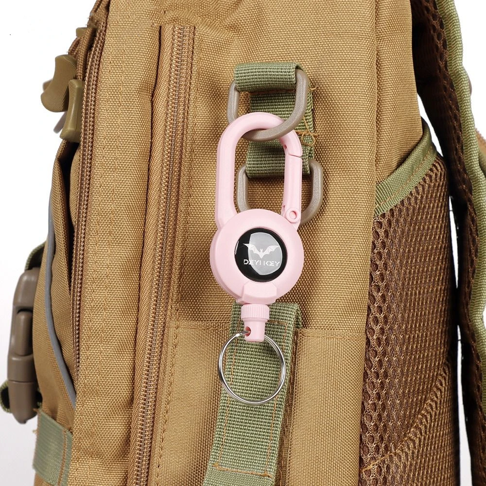 Steel Wire Elastic Mountaineering Buckle Solid Color Anti-theft Telescopic Wire Rope Keychain Plastic Easy-to-pull
Steel Wire Elastic Mountaineering Buckle Solid Color Anti-theft Telescopic Wire Rope Keychain Plastic Easy-to-pull