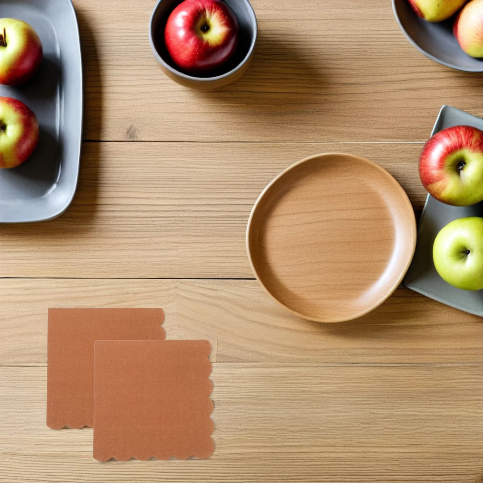 100Pcs Disposable Brown Kraft Napkins Scalloped Edges Party Paper Napkins Soft Absorbent Dinner Napkin Tissue for Birthday
100Pcs Disposable Brown Kraft Napkins Scalloped Edges Party Paper Napkins Soft Absorbent Dinner Napkin Tissue for Birthday